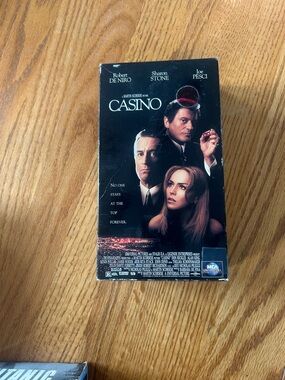 Universal Casino VHS Cover - Black